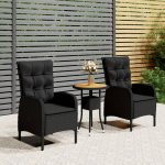 vidaXL bistrookomplekt 3058545