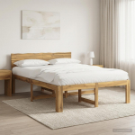 vidaXL Puidust voodi raam 903448