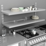 vidaXL h&otilde;ljuv riiul 51049