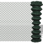 vidaXL v&otilde;rkaed, teras, 1,5 x 25 m, roheline