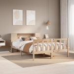 vidaXL raamaturiiuliga voodi 3321651