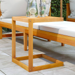 vidaXL C-kujuline laud 365857