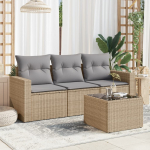 vidaXL aiadiivani komplekt 3218659