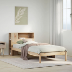 vidaXL raamaturiiuliga voodi 3321559