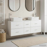 vidaXL Vannitoa peegel 3405859