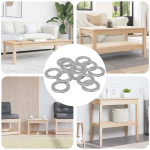 vidaXL sobib lame seibile 864459