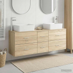 vidaXL Vannitoa peegel 3405861