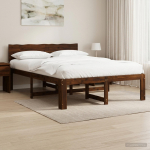 vidaXL Puidust voodi raam 903464