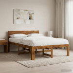 vidaXL Puidust voodi raam 3405465