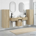vidaXL Vannitoa peegel 3405965