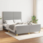 vidaXL voodiraam peatsiga 3124968
