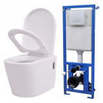 vidaXL seinale kinnituv WC-pott 274669