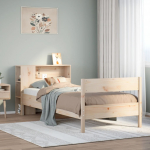 vidaXL raamaturiiuliga voodi 3322972