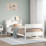 vidaXL raamaturiiuliga voodi 3322973