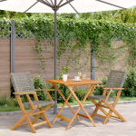 vidaXL bistrookomplekt 3281875