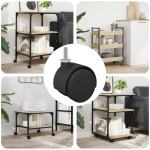 vidaXL P&ouml;&ouml;rlev rattake 864775