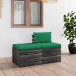vidaXL kaubaalustest diivanikomplekt 3061676