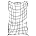 vidaXL haagisev&otilde;rk elastse k&ouml;iega, must, 2,5 x 1,5 m, PP