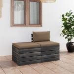 vidaXL kaubaalustest diivanikomplekt 3061679