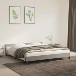 vidaXL voodiraam peatsiga 347579