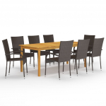 vidaXL s&ouml;&ouml;gitoakomplekt 3067880