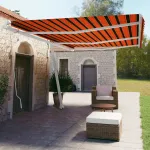vidaXL Manuaalne markiis 3069680