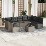vidaXL aiadiivani komplekt 3218080