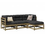 vidaXL aiadiivani komplekt 3299380