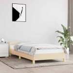 vidaXL voodiraam peatsiga 347380