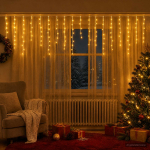 vidaXL Valguskardin LED 42053480