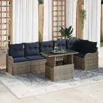 vidaXL Rattanm&ouml;&ouml;bli komplekt 3348481