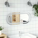 vidaXL LED-vannitoapeegel 353284