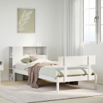 vidaXL raamaturiiuliga voodi 3321785