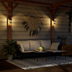 vidaXL p&auml;ikesetoitel &otilde;ue seinavalgusti 4008188