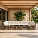 vidaXL Patio komplekt 3436689