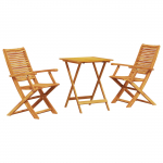 vidaXL Kokkupandav Bistroo Komplekt 3375691