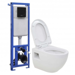 vidaXL seina kinnitatav WC 3082092