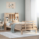 vidaXL raamaturiiuliga voodi 3322792