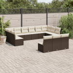 vidaXL aiadiivani komplekt 3218393