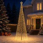 vidaXL LED-spiraalkuusk 42056593