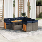 vidaXL aiadiivani komplekt 3327694