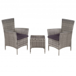 vidaXL bistrookomplekt 44095
