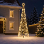 vidaXL LED-spiraalkuusk 42056597