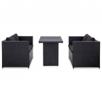 vidaXL diivanikomplekt 46397