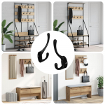 vidaXL Riidepuu 864899