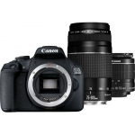 Canon EOS-2000D BK 18-55 IS + 75-300 III