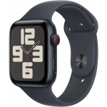 Apple Watch SE (2024) Cellular 44mm Midnight/ Midnight Band - S/ M