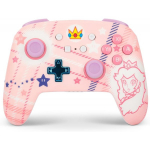 PowerA Enhanced Wireless Controller for Nintendo Switch Princess Peach Plaid