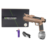 LEAN Toys Automatic Water Gun Brown Transparent Container
