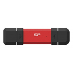 Silicon Power 250GB DS72 Dual USB-C USB-A 3.2 Red